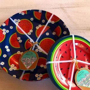 Watermelon plates